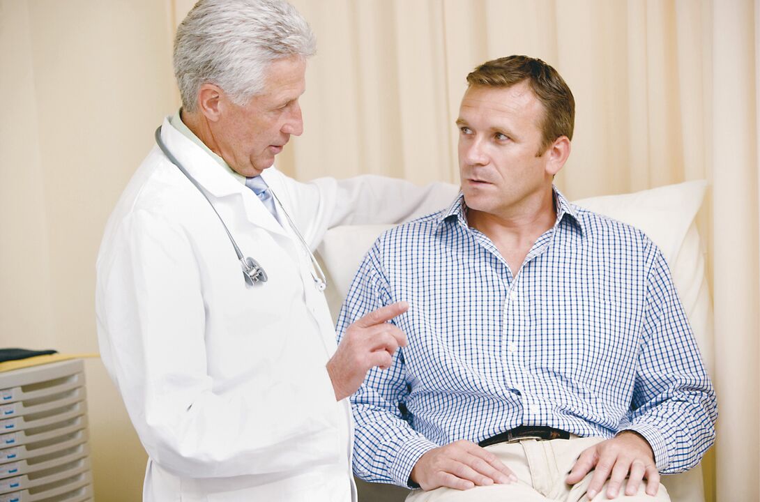 Consultazione con un medico per la prostatite batterica cronica