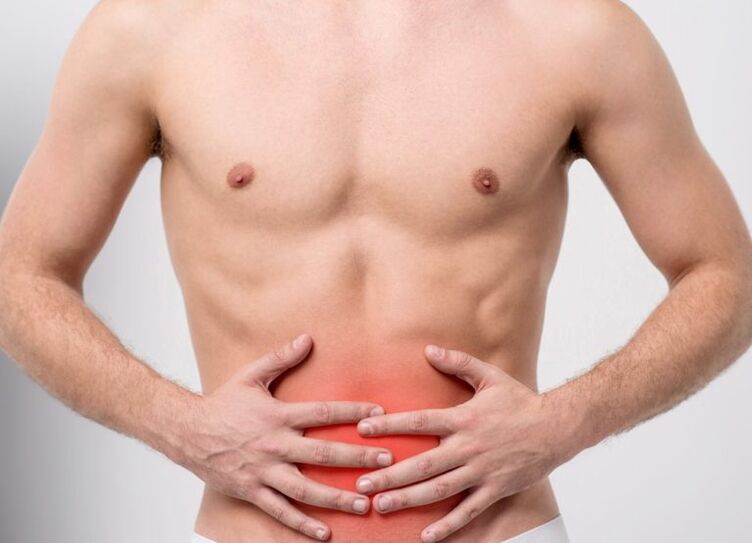 Dolore addominale inferiore nella prostatite batterica cronica